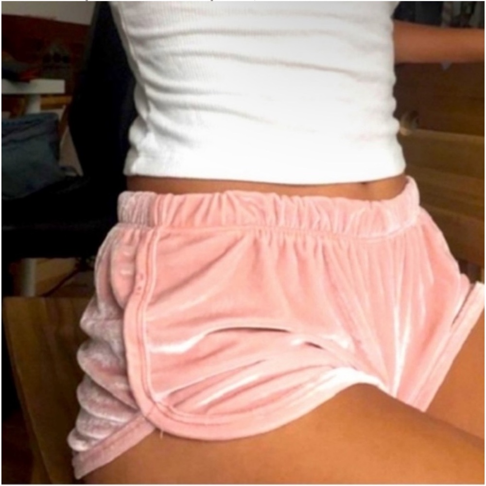 ♥️… Brandy Melville Blush Soft Pink Shorts Lissette
